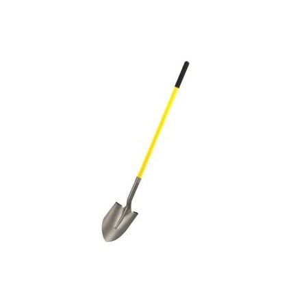 Bon Tool Bon 28-140 Shovel, Round Point Closed Back 48" Fiberglass Handle 28-140